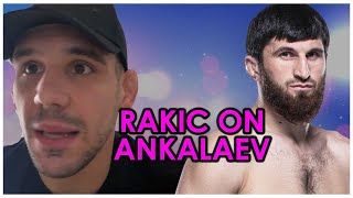 Aleksandar Rakic on future Magomed Ankalaev fight [upl. by Thetis]