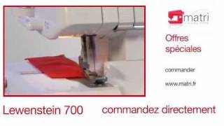 Lewenstein 700 Promo  Naaimachine Sewingmachine Machine a Coudre Nahmaschinen Máquinas de Coser [upl. by Marsh369]