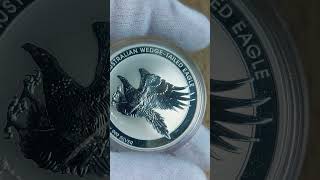 Australian Wedge Tailed Eagle 1oz Silver 2015 [upl. by Aicyle]