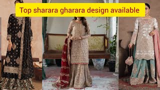 Latest Sharara Gharara Design 2024  Trendy Sharara Dress For Party Wear [upl. by Aguayo]