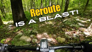 Calling All Mountain Bikers Reroute at Ringwood is a BLAST [upl. by Ferna]