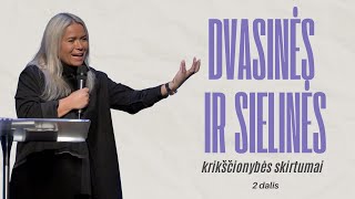 Dvasinės ir sielinės krikščionybės skirtumai 2 dalis  Vilma Ditkevičius [upl. by Barmen]