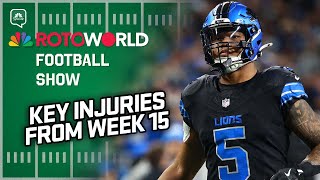 Montgomery Mahomes injuries Viability of Bears Falcons WRs  Rotoworld Football Show FULL SHOW [upl. by Lleynod135]