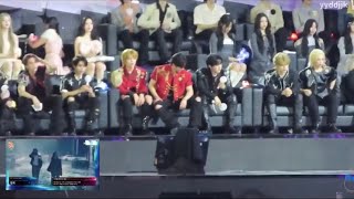 Idols reaction to Jungkook win Best Album Bonsang and Best Digital Song Bonsang at GDA 2024 [upl. by Ahsiled]