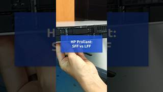 HP SFF vs LFF server hp proliant storage almacenamiento rack datacenter [upl. by Eiderf632]