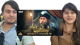 Ertugrul Ghazi Urdu  Episode 90  Season 2 Reaction [upl. by Wylma]