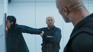 Fast and Furious Hobbs and Shaw Air Marshal scene HD CLIP [upl. by Prentiss]