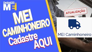 CADASTRO DO MEI CAMINHONEIRO VÍDEO ATUALIZADO [upl. by Allister]