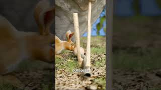 How Deadfall traps work 🤔traps deadfall facts shorts zackdfilms [upl. by Essilem868]