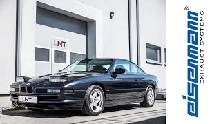 BMW 840Ci V8 w Eisenmann Race Exhaust  Wydechowepl [upl. by Garry]