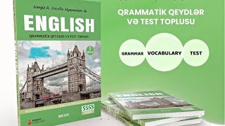 quotNərgiz Nəcəfin əlyazmaları ilə english qrammatik qeydlər  test toplusuquot5555 test cavablarıhamısı [upl. by Ottilie]