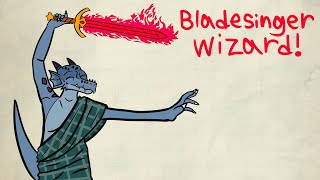 Bladesinger Wizards are Super Fun in Dnd 5e  Advanced guide to Bladesinging [upl. by Bouchier]