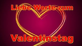 ❤️ Valentinstag 14 Februar ❤️ Tag der Liebenden Liebespaare Verliebte ❤️ Ich liebe Dich ❤️ Love you [upl. by Norra]