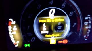 2015 C7 Stingray Horsepower Gauge [upl. by Nabroc744]