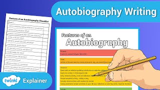 How To Write An Autobiography  What Is An Autobiography [upl. by Mussman]