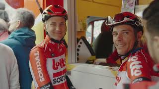 Inside Lotto Soudal  Brabantse Pijl [upl. by Eissac]