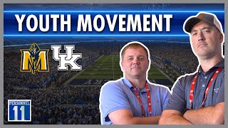 Kentucky vs Murray State preview Stoops’ radio show Brad White amp FSU  11 Personnel [upl. by Ybbob824]