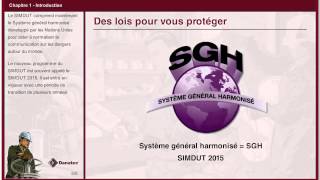 SIMDUT 2015 en Ligne French WHMIS 2015 [upl. by Assennev]