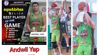 Andwil Yap in Hotshots Basketball League 📷 Hotshots Basketball League 10202024 [upl. by Moitoso]