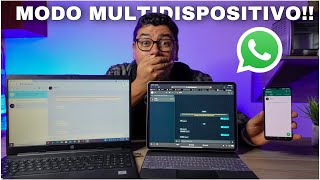 😲 El modo MULTIDISPOSITIVO de WHATSAPP Ya Está DISPONIBLE 👉 [upl. by Yentuoc]