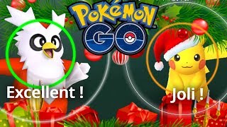 NOËL SUR POKEMON GO  CADOIZO PIKACHU DE NOËL ET PLUS [upl. by Constancy]