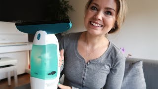 🏠💦Schoonmaakroutine  Leifheit Dry amp Clean Vacuum Raamwisser💦💦 [upl. by Ynnohj]