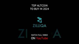 ZILLIQA TOP CRYPTO TO BUY 2024 📣 Zilliqa 20 shorts [upl. by Phippen]