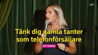 Gamla tanter som telefonförsäljare kommer aldrig att funka 🤣 [upl. by Netsrik]