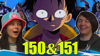 LUFFY VS BELLAMY BLACKBEARD amp WHITEBEARD 👒 One Piece Ep 150 amp 151 REACTION amp REVIEW [upl. by Otnicaj]