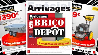 Catalogue BRICO DÉPÔT du 15 septembre au 5 octobre 2023 💥 Arrivage BRICOLAGE JARDINAGE RÉNOVATION 🛠 [upl. by Ymassej]