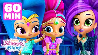 Shimmer and Shine Stop Zeta the Sorceress w Leah amp Nazboo  1 Hour Compilation  Shimmer and Shine [upl. by Diskson]