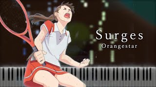 【楽譜あり】Surges feat 夏背 amp ルワン  Orangestar  カロリーメイト web movie [upl. by Bortz]