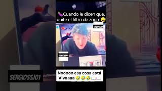 cuando tienes clases virtuales 😂 viralvideo funny reels memesdivertidos humor fyp shorts [upl. by Etnomaj823]