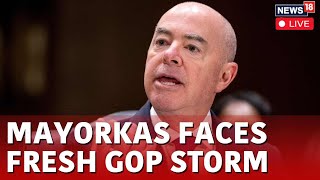 Alejandro Mayorkas LIVE  Mayorkas Impeachment LIVE  Mayorkas Faces GOP Storm LIVE  USA News Live [upl. by Khalin862]