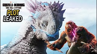 Godzilla X Kong FULL PLOT LEAK Insane POST CREDIT SCENE New Release Date amp More [upl. by Elodea]