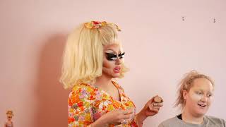 Behind The Scenes w Trixie Mattel feat Sarah Schauer  Brittany Broski [upl. by Saba]