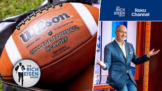 Rich Eisen Breaks Down the Controversy Surrounding the Latest College Football Playoff Rankings [upl. by Rhett]