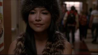 Glee  Santana Realises That Karofsky Is Gay 2x18 [upl. by Odnalref542]