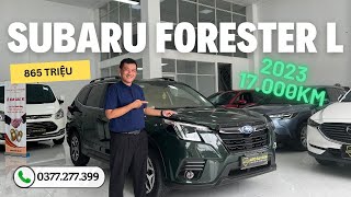 Subaru Forester EyeSight 2023 siêu lướt độc nhất  Tuấn Nghĩa  Ô tô Lướt Sài Gòn [upl. by Gemma]