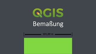 QGIS  Bemaßung wie in AutoCAD [upl. by Atrebor337]