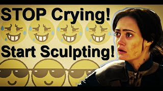 1 Sculpting Lucy from Fallout Music starts in 10 sec 😅 [upl. by Edmon34]