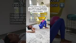 Heal your diastasis recti and pelvic floor issues after pregnancy NATURALLY [upl. by Marj935]