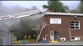 Nashua Fire 103 Lock St 3 Alarm Box 327 July 13 2014 [upl. by Blithe]