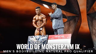 World of Monsterzym IX Mens Bodybuilding Natural Pro Qualifier Class BD amp Overall [upl. by Pry103]