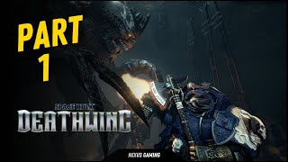 Space Hulk Deathwing  PC  GAMEPLAY WALKTHROUGH  LONGPLAY  NO COMMENTARY  PART 1 [upl. by Ecined]