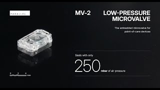 MV2 Low Pressure Microvalve [upl. by Lohse161]