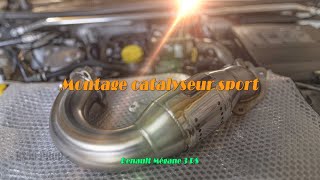 Tutoriel Montage Catalyseur Sport  Renault Mégane 3 RS [upl. by Inele]