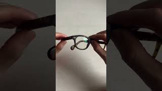 MOSCOT lemtosh tortoisr ASMR moscot asmr glass [upl. by Nnaoj]