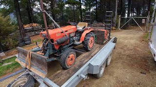 Mini 4x4 Kubota Tractor with Major Issues Can We Bring It Back to Life [upl. by Trebma]