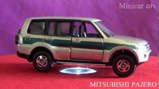 TOMICA No85 MITSUBISHI PAJERO [upl. by Harbour591]